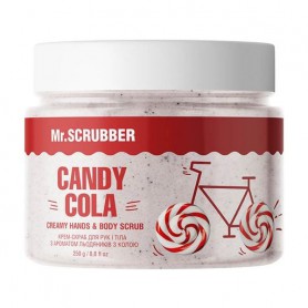 Крем-скраб для рук и тела Mr.Scrubber Creamy Hands &amp Body Scrub Candy Cola с ароматом леденцов с колой, 250 г