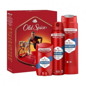 Мужской подарочный набор Old Spice Whitewater Ironman (дезодорант, 150 мл + дезодорант-стик, 50 мл + гель для душа, 250 мл + игр