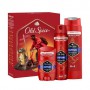 Мужской подарочный набор Old Spice Captain Urban Traveller (дезодорант, 150 мл + дезодорант-стик, 50 мл + гель для душа, 250 мл)