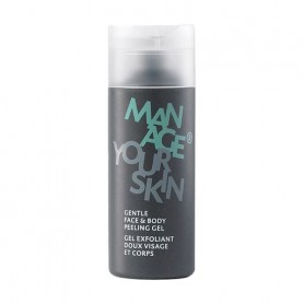 Мужской гель-пилинг для лица и тела Dr. Spiller Manage Your Skin Gentle Face &amp Body Peeling Gel, 150 мл