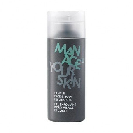 Мужской гель-пилинг для лица и тела Dr. Spiller Manage Your Skin Gentle Face &amp Body Peeling Gel, 150 мл