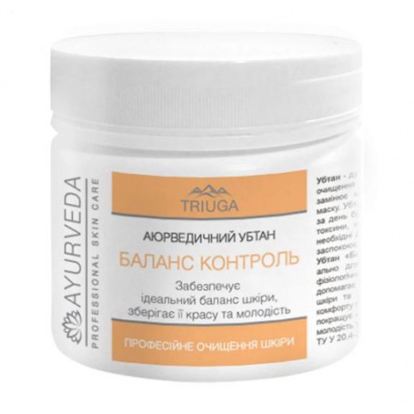 Убтан аюрведический Triuga Ayurveda Баланс контроль, 90 г