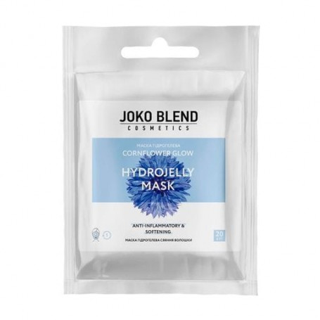 Гидрогелевая маска для лица Joko Blend Cornflower Glow Hydrojelly Mask, 20 г
