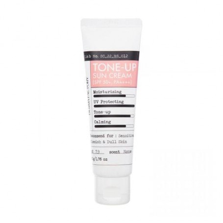 Тонирующий солнцезащитный крем для лица Derma Factory Tone-Up Sun Cream, SPF 50+ PA++++, 50 г