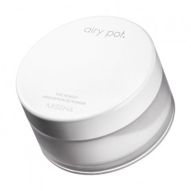 Рассыпчатая матирующая пудра для лица Missha Airy Pot Powder, Mint, 9 г