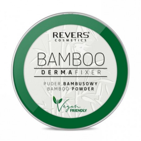 Компактная бамбуковая пудра для лица Revers Cosmetics Bamboo Derma Fixer Bamboo Powder, 10 г