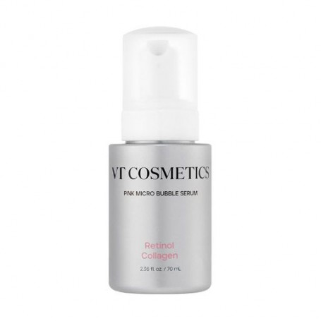 Сыворотка для лица VT Cosmetics Retinol Collagen Pink Micro Bubble Serum с ретинолом и коллагеном, 70 мл