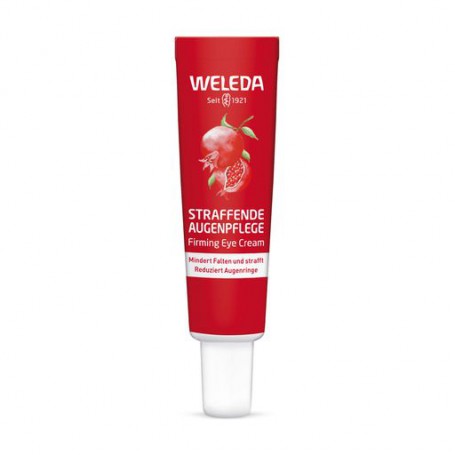 Крем для кожи вокруг глаз Weleda Firming Eye Cream с гранатом и пептидами маки перуанской, 12 мл