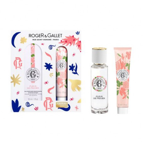 Парфюмированный набор женский Roger &amp Gallet Fleur De Figuier (парфюмированная вода, 30 мл + крем для рук, 30 мл)