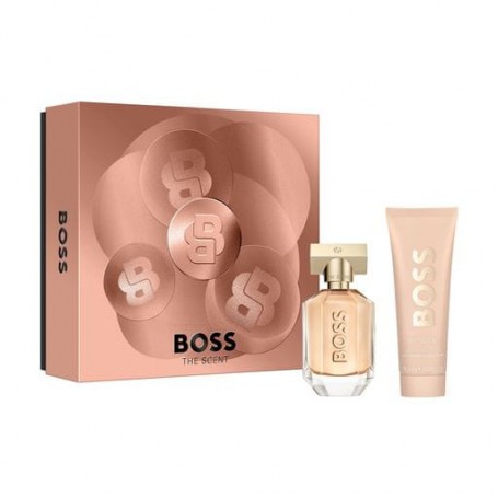 Парфюмированный набор Hugo Boss The Scent женский (парфюмированная вода, 50 мл + лосьон для тела, 75 мл)