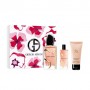 Парфюмированный женский набор Giorgio Armani Si Giftset (парфюмированная вода, 100 мл + парфюмированная вода, 15 мл + лосьон для