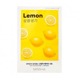 Тканевая маска для лица Missha Airy Fit Sheet Mask Lemon с экстрактом лимона, 19 г