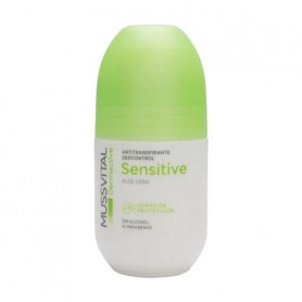 Дезодорант-антиперспирант Mussvital Dermactive Sensitive женский, 75 мл