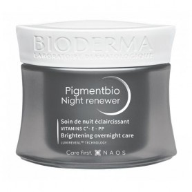 Осветляющий ночной крем для лица Bioderma Pigmentbio Night Renewer Brightening Overnight Care, 50 мл