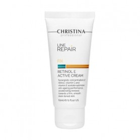 Ночной крем для лица Christina Line Repair Fix Retinol E Active Cream с ретинолом, 60 мл