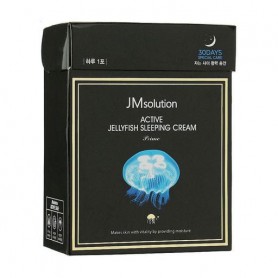 Ночной крем для лица JMsolution Active Jellyfish Sleeping Cream с экстрактом медузы, 30*4 мл