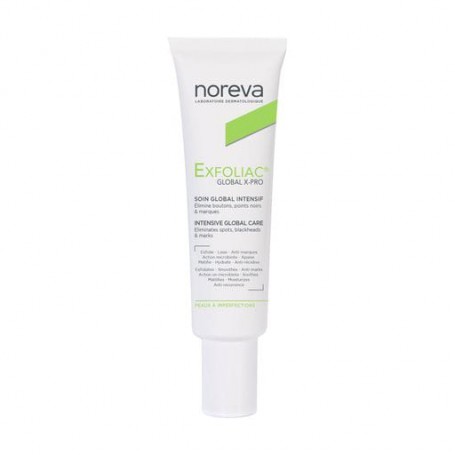 Гель для проблемной кожи лица Noreva Pharma Exfoliac Global X-Pro Intensive Global Care, 30 мл
