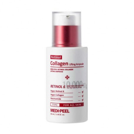 Ампульная лифтинг-сыворотка для лица Medi-Peel Retinol Collagen Lifting Ampoule с ретинолом и коллагеном, 50 мл