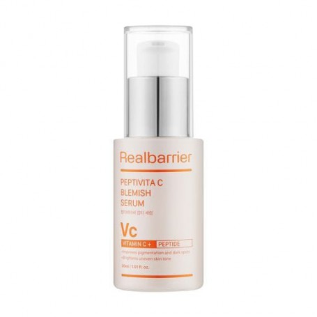 Осветляющая сыворотка для лица Real Barrier Peptivita C Blemish Serum с витамином С и пептидами, 30 мл