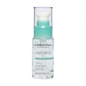 Успокаивающая сыворотка для лица Christina Unstress Total Serenity Serum, 30 мл