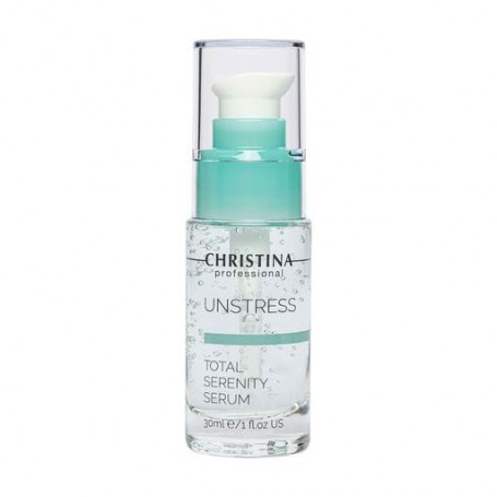Успокаивающая сыворотка для лица Christina Unstress Total Serenity Serum, 30 мл