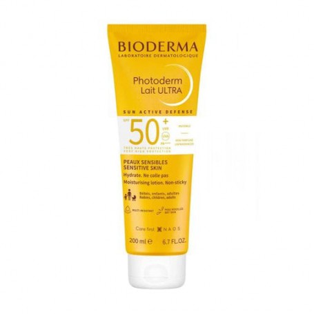 Ультраувлажняющий лосьон для лица и тела Bioderma Photoderm Lait Ultra Moisturising Lotion SPF 50+, 200 мл