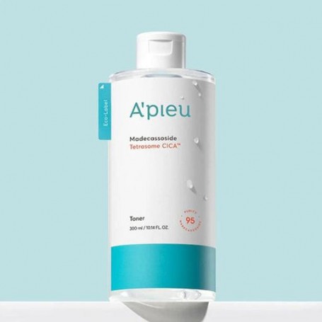 Тонер A&39pieu Madecassoside Tetrasome Cica Toner для проблемной кожи лица, 300 мл