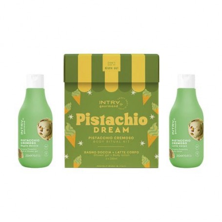 Набор для тела Intra Gourmand Pistachio Dream (гель для душа, 250 мл + лосьон для тела, 250 мл)