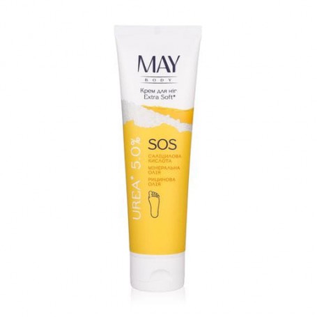Крем для ног MAY body Extra Soft SOS, 100 мл