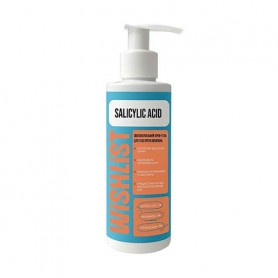 Увлажняющий крем-гель для тела WISHLiST Salicylic Acid Body Cream-Gel против высыпаний, 150 мл