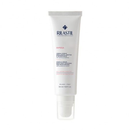 Стерильный крем для лица Rilastil Difesa Sterile Cream для чувствительной кожи, подверженной раздражению, 50 мл