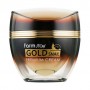 Крем для лица Farm Stay Gold Snail Premium Cream с золотом и муцином улитки, 50 мл