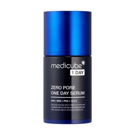 Сыворотка для лица Medicube Zero Pore One Day Serum для сужения пор с кислотами, 30 мл