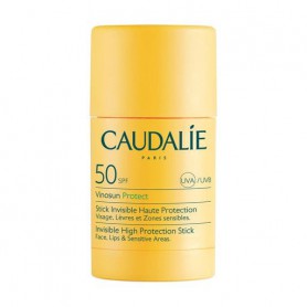Солнцезащитный стик для лица, губ и чувствительных зон Caudalie Vinosun Protect Invisible High Protection Stick, SPF 50, 15 г
