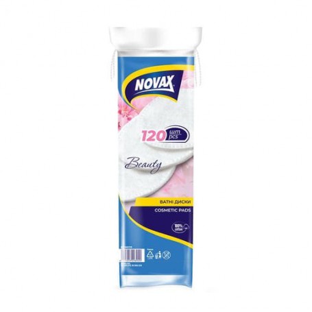 Ватные диски NOVAx, 120 шт