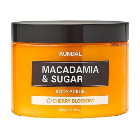 Скраб для тела Kundal Macadamia &amp Sugar Body Scrub Cherry Blossom, 550 г