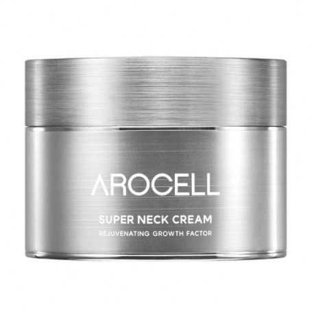 Антивозрастной крем для шеи Arocell Super Neck Cream с полинуклеотидами и изофлавонами, 80 мл