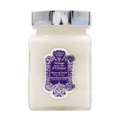 Масло карите для лица, тела и волос La Sultane de Saba Shea Butter Udaipur Мускус, ладан и ваниль, 300 мл