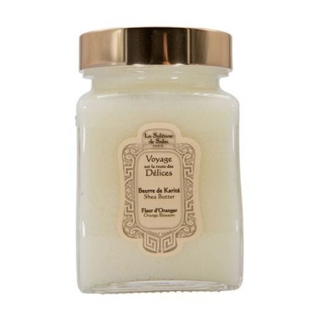 Масло карите для лица, тела и волос La Sultane de Saba Shea Butter Цветы апельсина, 300 мл