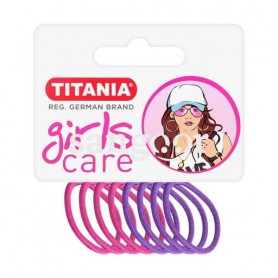 Набор резинок для волос Titania 8 шт (7996 GIRL)