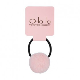 Детская резинка для волос O-la-la ярко-розовая, 1 шт (LE21-606)