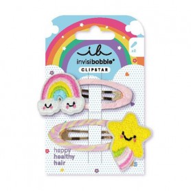 Детские заколки для волос Invisibobble Clipstar Kids Happy Sky, 2 шт