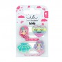 Детские заколки для волос Invisibobble Clipstar Kids Mermaid Dreams, 4 шт