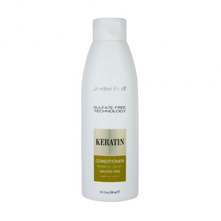 Бессульфатный кондиционер для волос Jerden Proff Keratin Sulfate Free Conditioner с кератином и протеинами шелка, 1 л