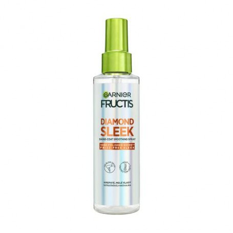 Cпрей Garnier Fructis Diamond Sleek для пушистых и сухих волос, для разглаживания и придания блеска, 150 мл.