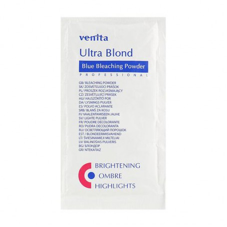 Порошок для осветления волос Venita Ultra Blond Blue Bleaching Powder, 50 г (саше)