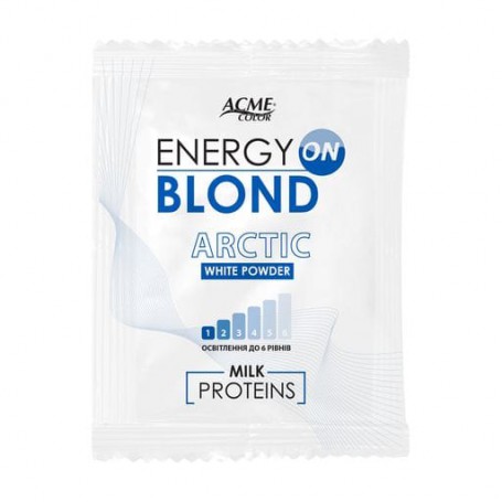 Осветляющая пудра для волос Acme Color Energy Blond Arctic, 25 г