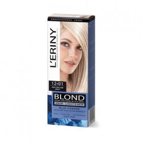 Средство для осветления волос L&39ERINY Blond Hair Lightener 12.01 (пудра, 30 г + эмульсия, 50 мл + маска-бальзам, 15 мл + перча