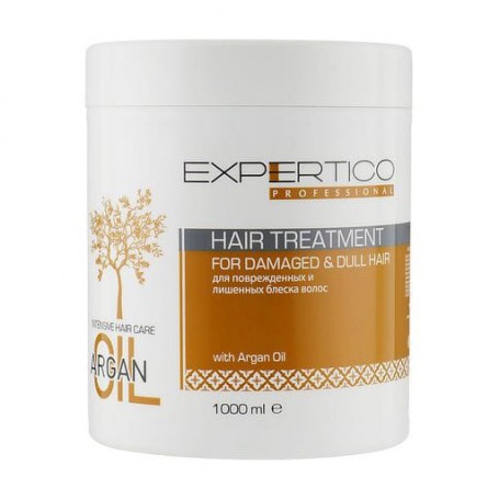 Интенсивный уход TICO Professional Expertico Argan Oil Hair Treatment для поврежденных и лишенных блеска волос, 1 л