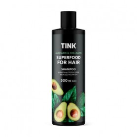 Шампунь Tink SuperFood For Hair Avocado &amp Collagen Shampoo Авокадо и коллаген, против перхоти, 500 мл